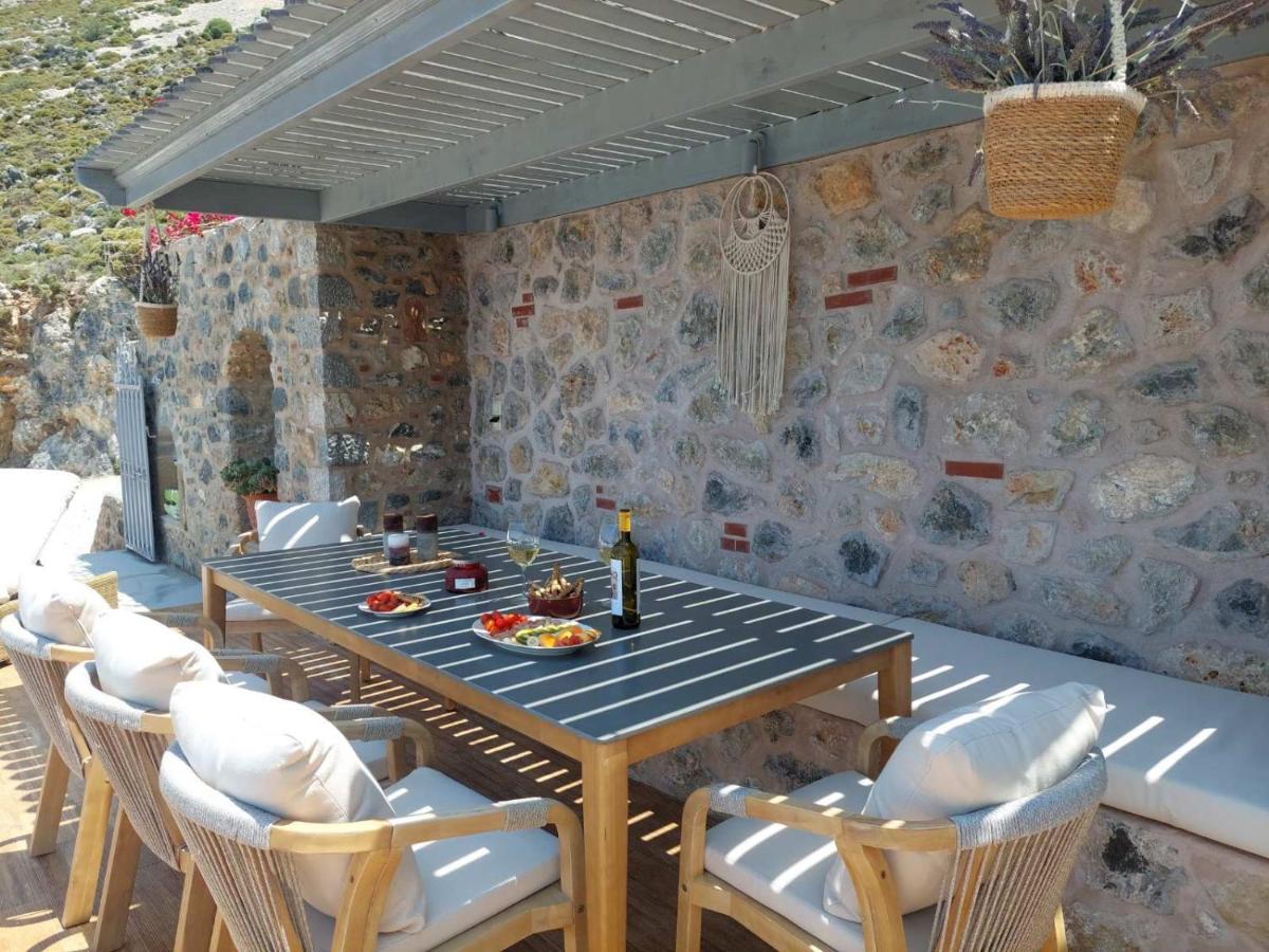 Villa Kairos- Aegean Sea マスーリー エクステリア 写真