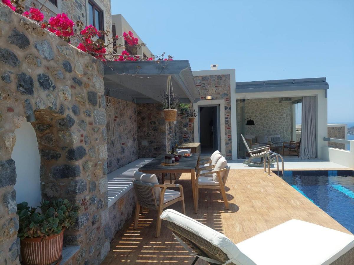 Villa Kairos- Aegean Sea マスーリー エクステリア 写真